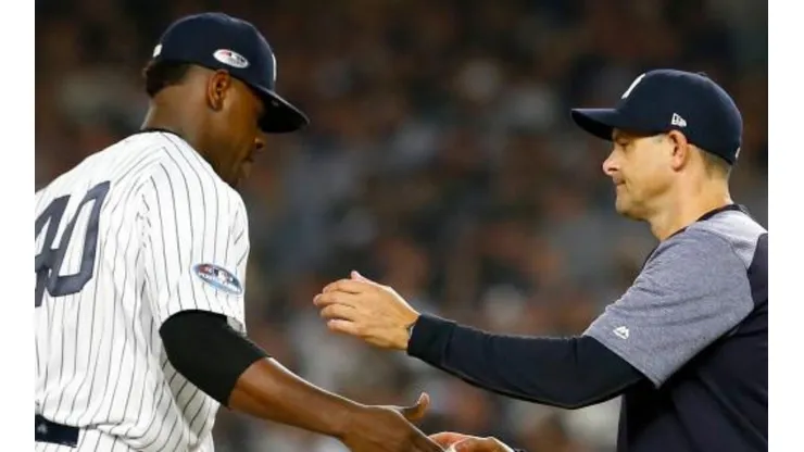 Esta es la estrategia que utilizará Aaron Boone para sus abridores en la postemporada