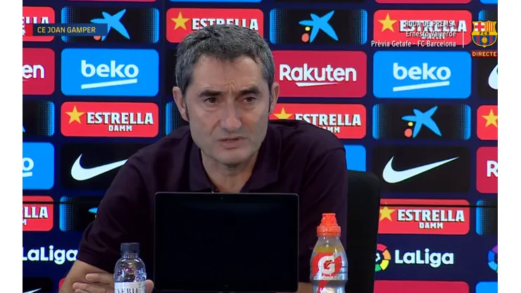 Valverde habló sobre la lesión de Messi: "No sé cuánto tiempo puede estar de baja"
