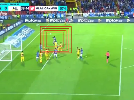 Rambal se disfrazó de fantasma, se apareció en el área y le dio el 2-0 a Millos