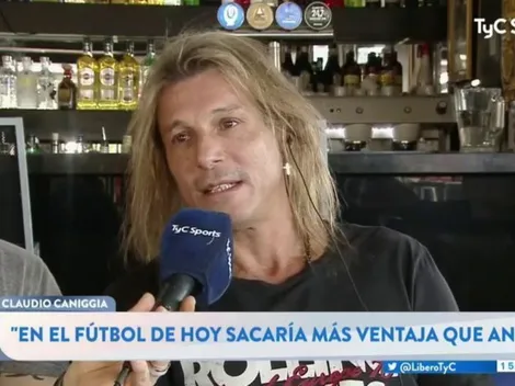 No dudó: Caniggia eligió entre descender o perder la final de la Copa contra el clásico rival