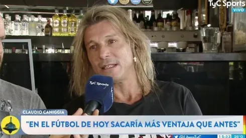 No dudó: Caniggia eligió entre descender o perder la final de la Copa contra el clásico rival