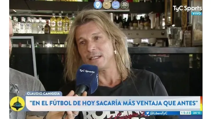 No dudó: Caniggia eligió entre descender o perder la final de la Copa contra el clásico rival