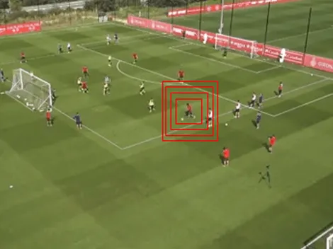 Video: el absurdo golazo de Johan Mojica en la última práctica que tuvo con el Girona