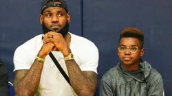 VIDEO: el hijo menor de LeBron James ya lanza triples mejor que él