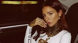 ¡Le queda genial! Cande Tinelli se tatuó en su frente la cara de Hello Kitty