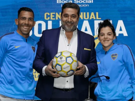 Angelici: "Si gana el oficialismo, Tevez va a seguir en Boca"