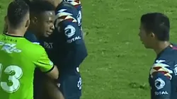 El colombiano Andrés Ibargüen casi se va a los golpes con un compañero del América de México