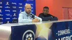 El entrenador de Independiente del Valle le dedicó la clasificación a la final a Mauricio Quiñónez