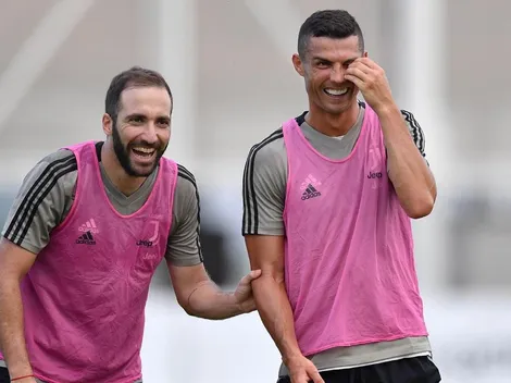 A Higuaín le preguntaron 'cómo es Cristiano en la intimidad' y él tiró: "Vení a Turín y fijate"