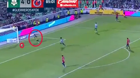 El increíble autogol de Salcido en Veracruz contra Santos