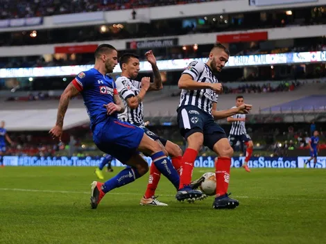 Oficial: las formaciones para Cruz Azul vs. Monterrey