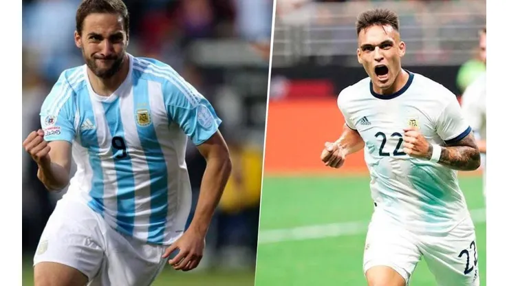Higuaín eligió a Lautaro como su sucesor en la Selección y le dio un consejo