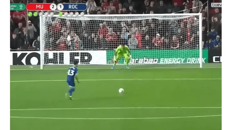 ¡Vamos, Chiquito! Sergio Romero atajó un penal para que el United pase de ronda