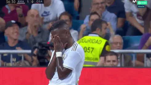 Vinicius marcó un golazo y se largó a llorar como un nene