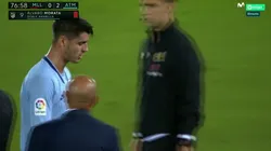 Afuera vs. Real Madrid: Morata entró a los 68' y a los 76' lo echaron por dos amarillas
