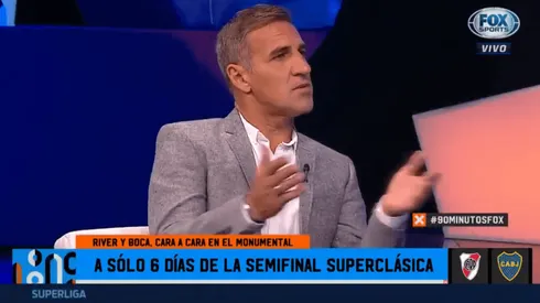 Cascini tiró que la gente de River no quiso jugar la final contra Boca en el Monumental