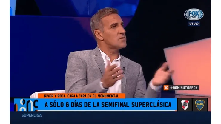Cascini tiró que la gente de River no quiso jugar la final contra Boca en el Monumental