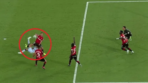 Qué pirueta: Joao Felix tiró una chilena en el área y provocó un penal, pero el VAR anuló todo