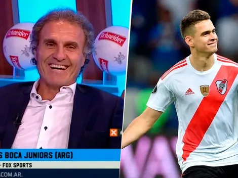 Ruggeri contó qué le diría a Borré para sacarlo del partido ante Boca