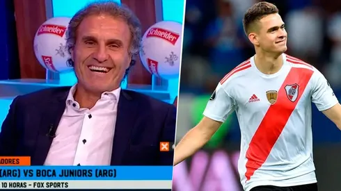 Ruggeri contó qué le diría a Borré para sacarlo del partido ante Boca