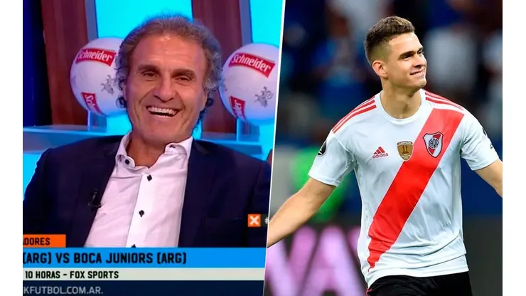 Ruggeri contó qué le diría a Borré para sacarlo del partido ante Boca