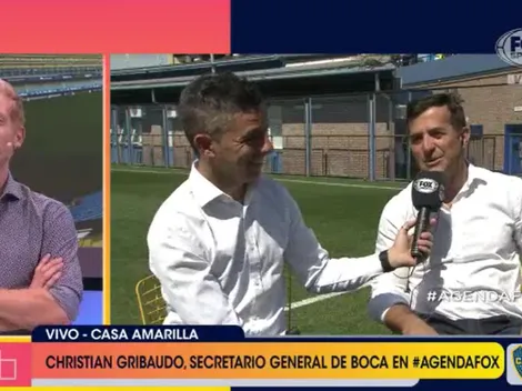 Liberman le preguntó a Gribaudo, candidato a presidente de Boca, por un tuit en contra de Riquelme