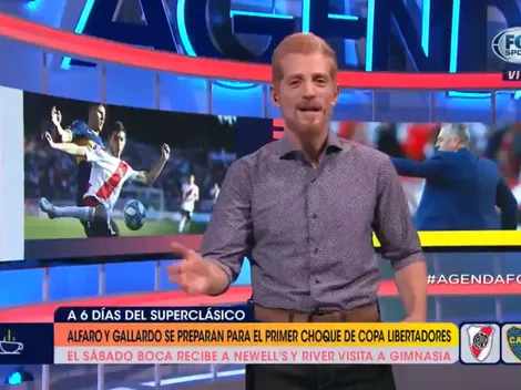 Liberman: "Ni Boca ni River pueden pensar el sábado en Newell's y en Gimnasia"