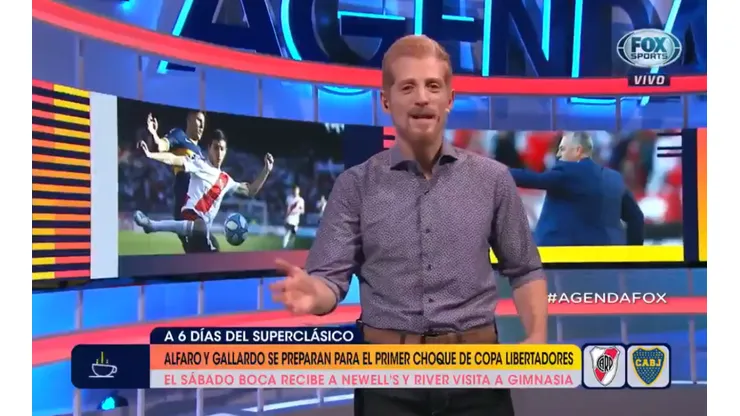 Liberman: "Ni Boca ni River pueden pensar el sábado en Newell's y en Gimnasia"