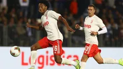 Juan Guillermo Cuadrado, en su último juego con la Juventus ante Brescia.