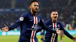 Neymar y Marco Verratti