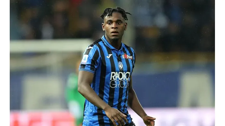 Duván Zapata, jugador del Atalanta de Italia.