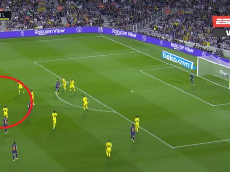 El arquero no entendió nada: Arthur le pegó desde la casa y la clavó en el ángulo