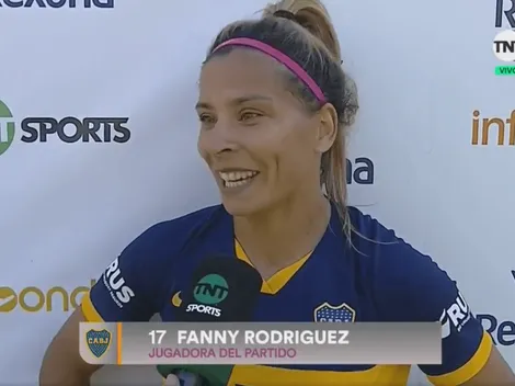 Fanny Rodríguez le hizo tres a River, su exequipo, y tiró: "Boca es lo más grande que hay"