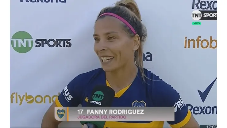 Fanny Rodríguez le hizo tres a River, su exequipo, y tiró: "Boca es lo más grande que hay"