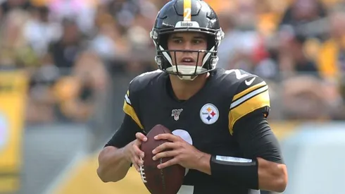 Mason Rudolph señaló al único culpable de la derrota de los Steelers ante los 49ers