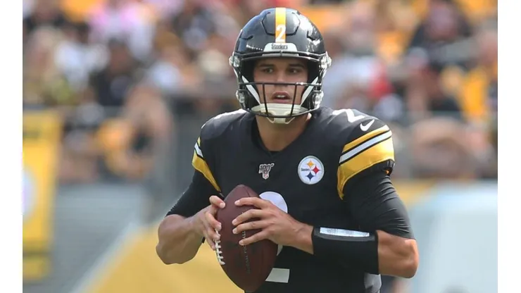 Mason Rudolph señaló al único culpable de la derrota de los Steelers ante los 49ers