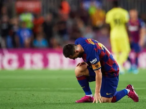 Messi asustó a todos: no salió a jugar el segundo tiempo y se teme una recaída