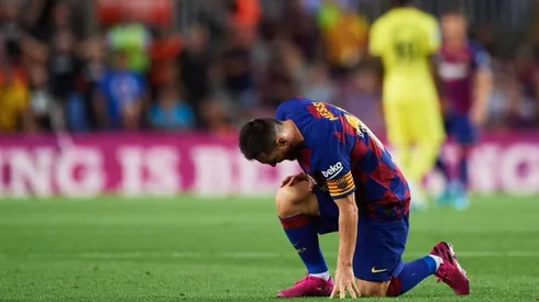 Messi asustó a todos: no salió a jugar el segundo tiempo y se teme una recaída