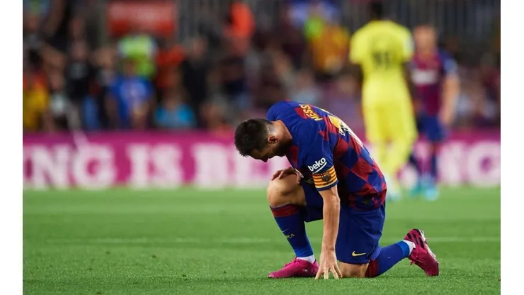 Messi asustó a todos: no salió a jugar el segundo tiempo y se teme una recaída