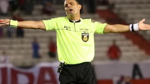 Pablo Lunati en un partido por el torneo argentino.