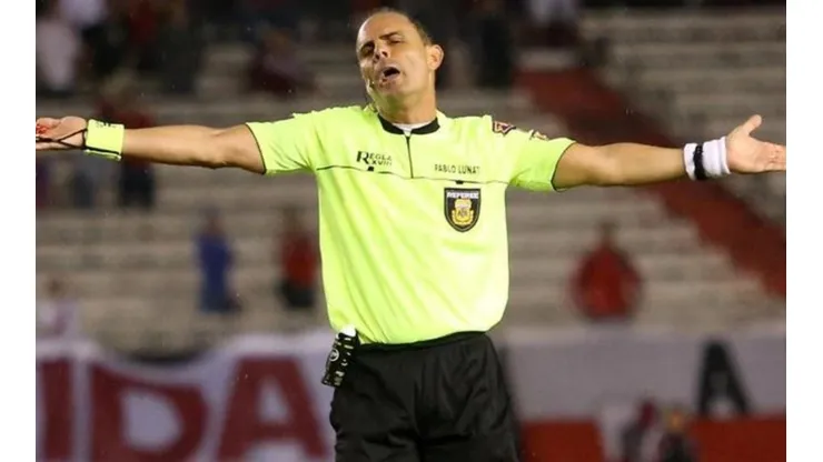 Pablo Lunati en un partido por el torneo argentino.