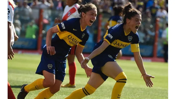 Un 5-0 inolvidable: Boca le ganó a River el primer clásico femenino profesional