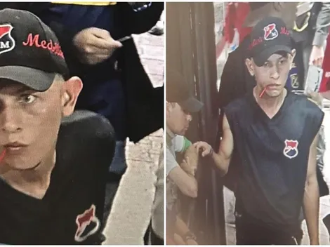 Insólito: Policía ya soltó al hombre que lanzó un cuchillo en el Atanasio Girardot