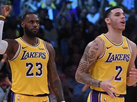 Rendido a sus pies: Lonzo Ball habló sobre lo que significó jugar con LeBron James
