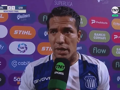 Dayro Moreno le ganó el duelo a Maradona, pero lo llenó de elogios al final