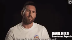 Lionel Messi, con respecto al paso del tiempo: "El cuerpo no perdona"
