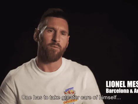 Lionel Messi, con respecto al paso del tiempo: "El cuerpo no perdona"