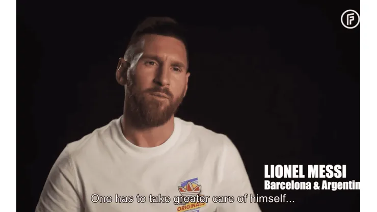 Lionel Messi, con respecto al paso del tiempo: "El cuerpo no perdona"