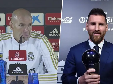 Zidane confesó que no vio los Premios The Best: "Ni me enteré"