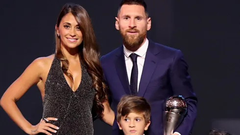 Messi, tras ganar el premio The Best: "Quiero dedicárselo especialmente a mi familia"